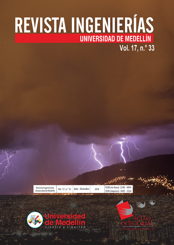 Revista Ingenierías Universidad de Medellín